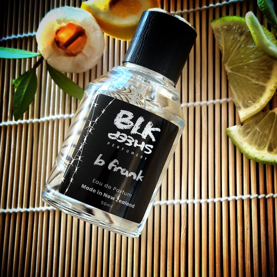Citrus, Summer NZ Perfume. Niche sustainable perfumes by BLK Sheep Perfumery. Unisex fragrances available online.
