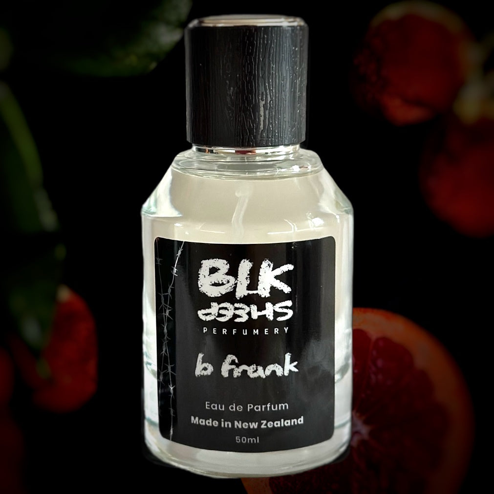 Summer Citrus, Green Tea and Lychee Eau de Parfum. Long lasting unisex niche fragrance. BLK Sheep Perfumery sustainable. Natural perfumes NZ.