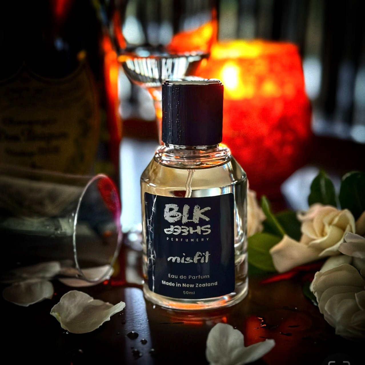 Floral niche perfume New Zealand, sustainable and natural ingredients. BLK Sheep Perfumery.