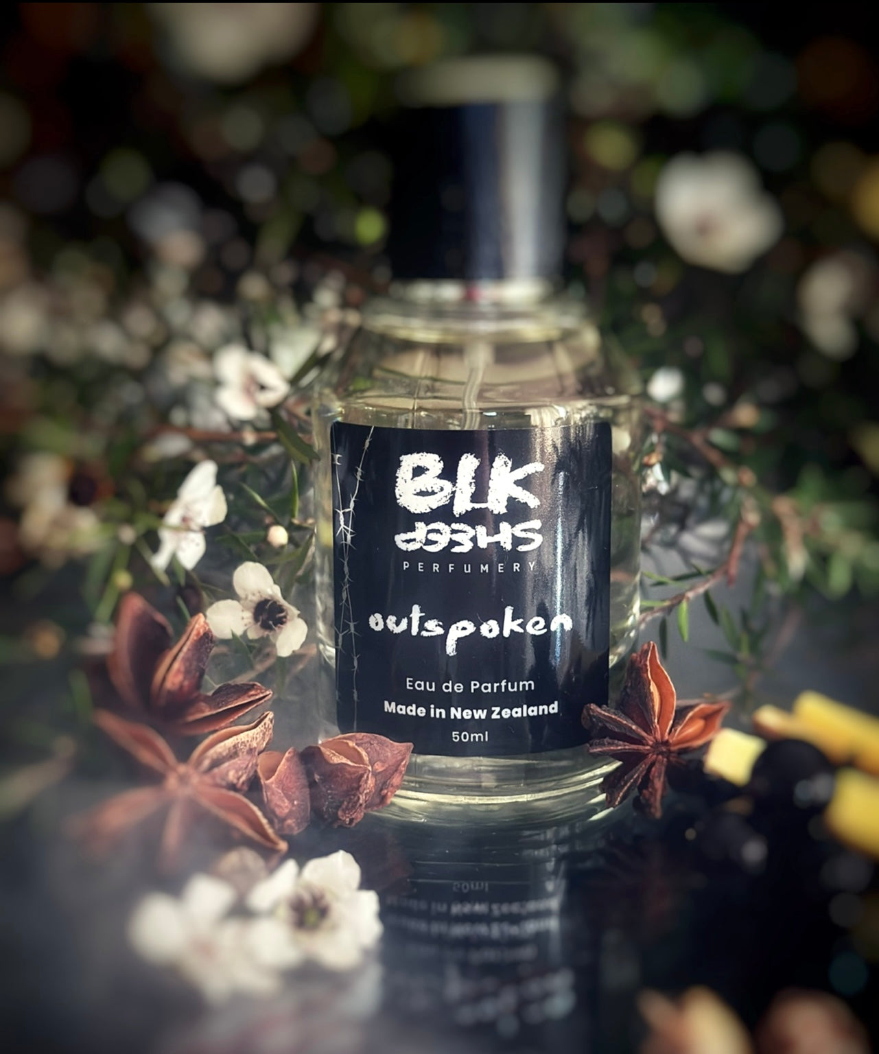 Niche, Original NZ Perfume. Sustainable ingredients made by BLK Sheep Perfumery.