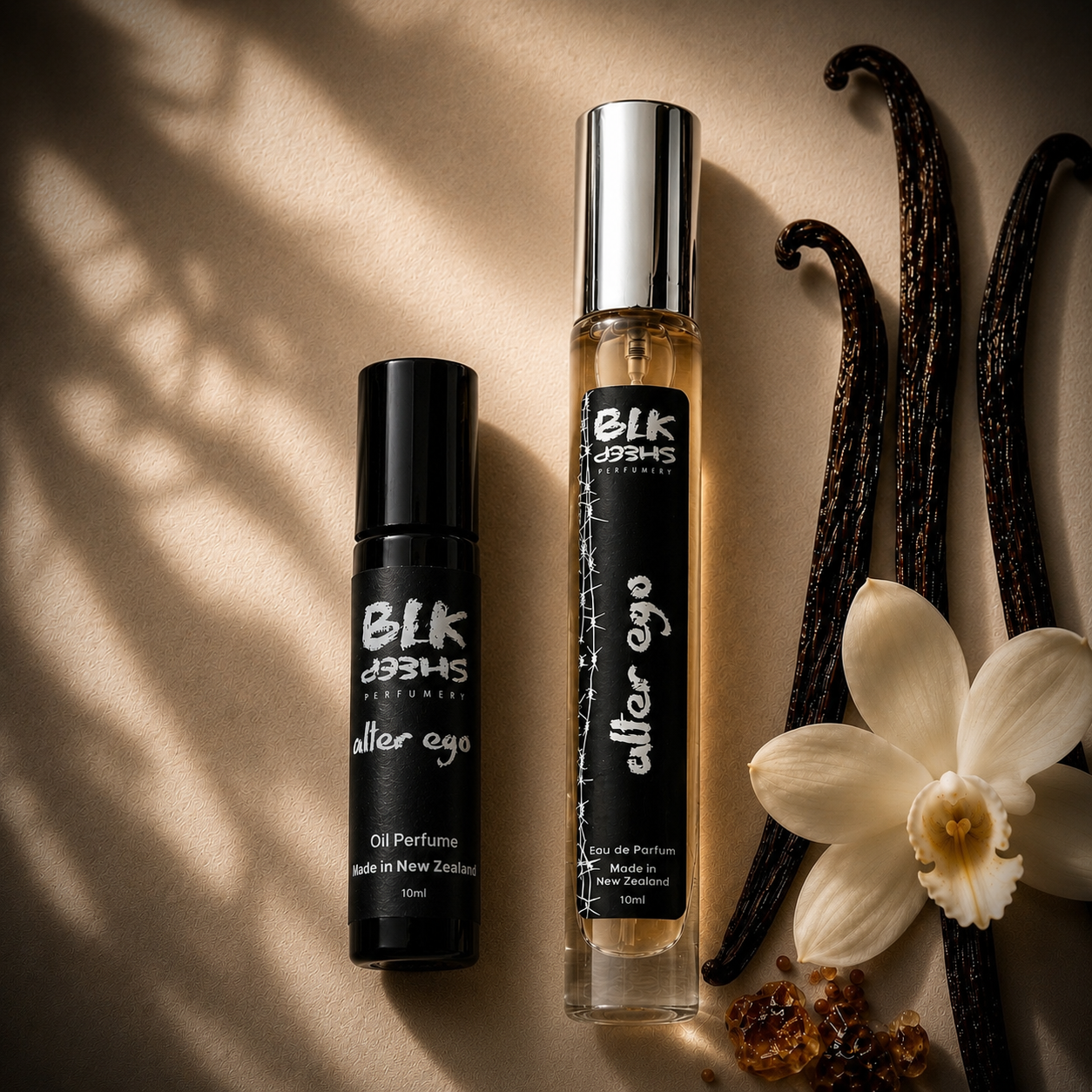 Perfume set NZ By BK Sheep perfumery Alter Ego Vanilla perfume NZ