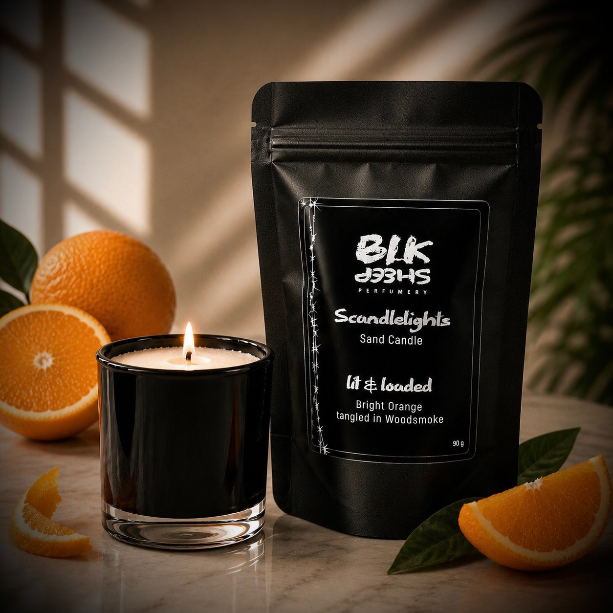 Small Sand Candle set which includes, Small candle jar, 90g scented Sand Wax, and wick. Reillable and Floating candles.