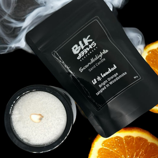 Small Sand Candle set which includes, Small candle jar, 90g scented Sand Wax, and wick. Reillable and Floating candles.