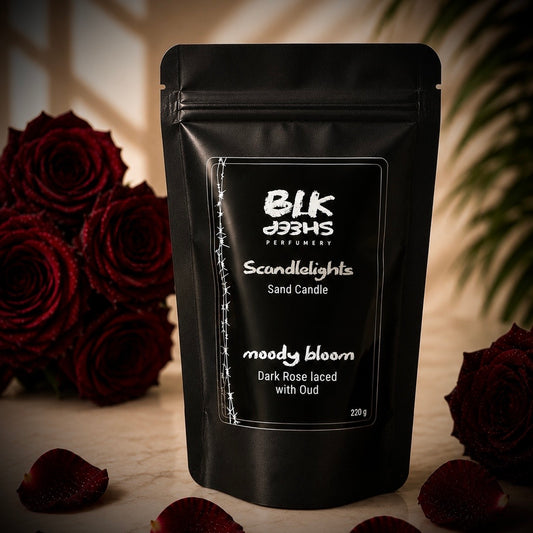 Rose sand candle refill BLK Sheep Perfumery