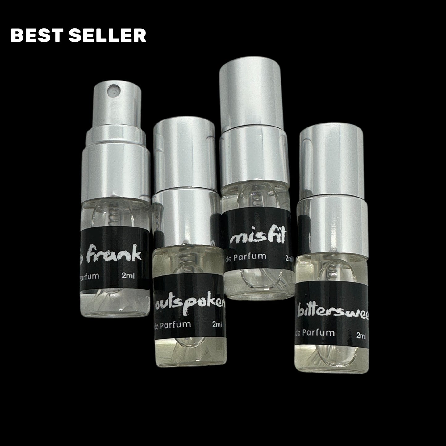 Sample Sets. Niche perfume sample set for sustainable NZ made perfume. 2ml size unique fragrances. 