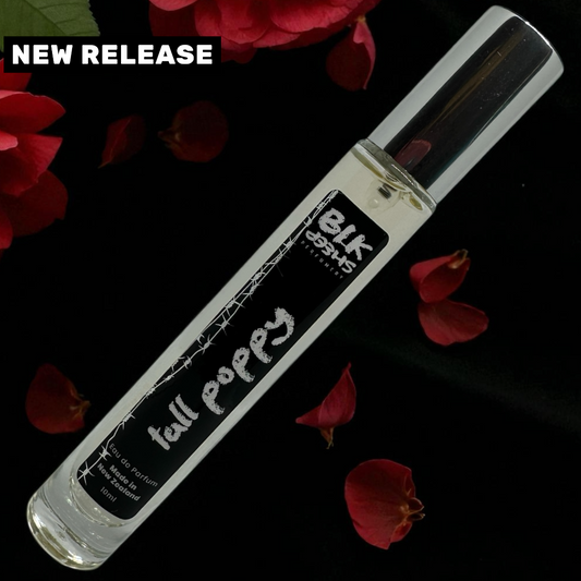 Tall popy rose perfume nz.
Niche eau de Parfum made in New Zealand